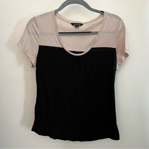 Tan and Black Short Sleeve